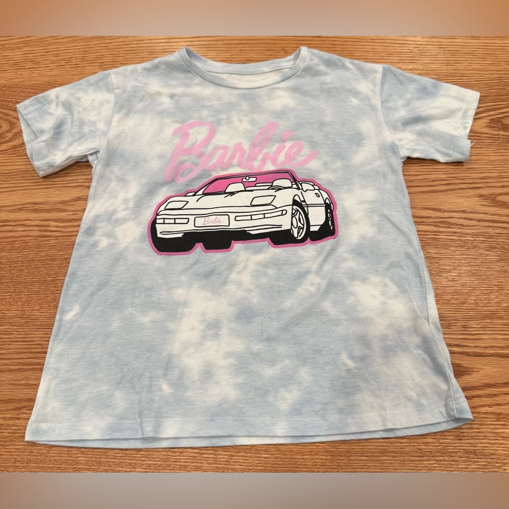 Barbie Girls Tie-dye Short Sleeve Size M (7/8)